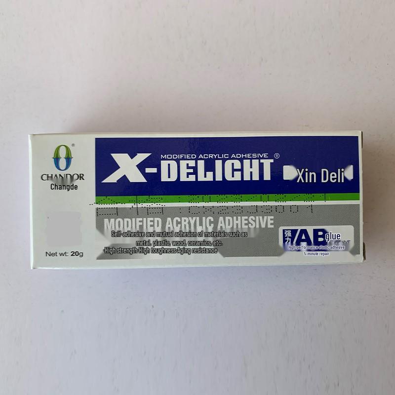 

Клей AB быстросохнущий Xinde Li 20 г для металла, керамики, дерева и плитки