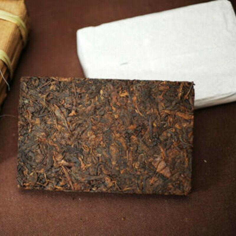 PU'ER TEA Lao Man E Pu-erh Tea Brick 2018 500g Ripe Puer Pu'er Shu Tea
