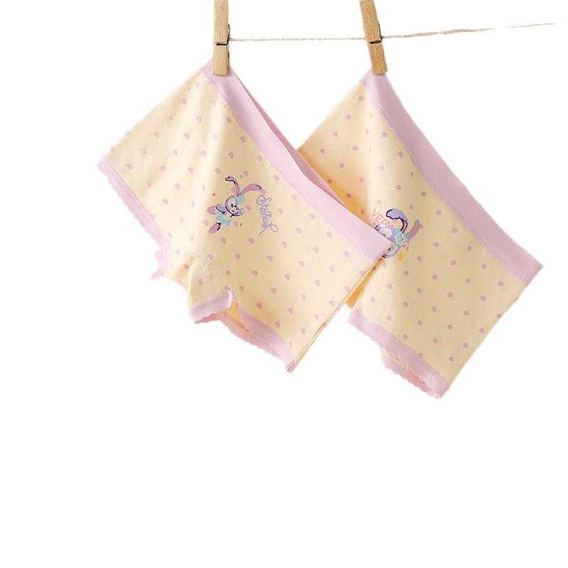 Reine Baumwollunterwäsche für Mädchen, Klasse A Boxer und Dreieckslips, Vier-Eck-Shorts für ältere Mädchen – Nicht einschneidendes Design