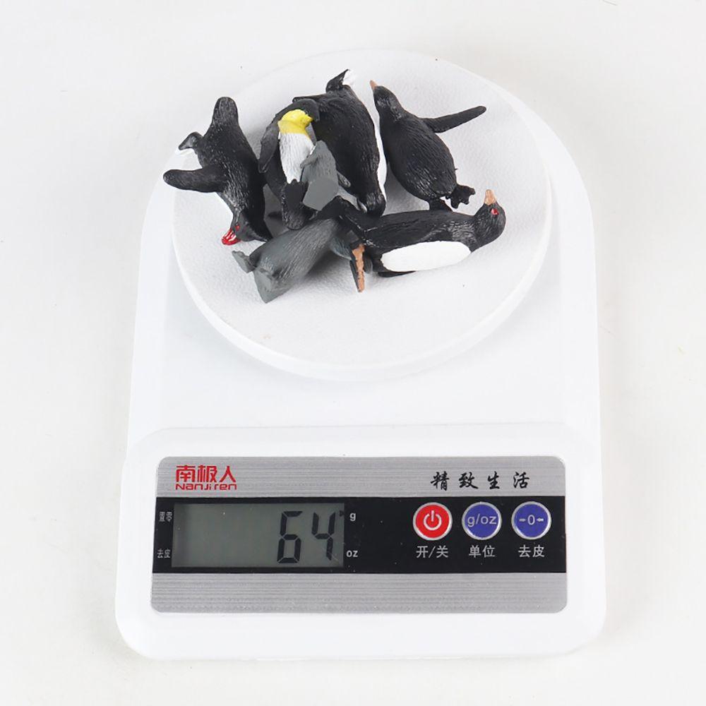 Educational Polar Bear Fox Rabbit Reindeer Wolf Arctic Animal Model Miniature Penguin Figurines