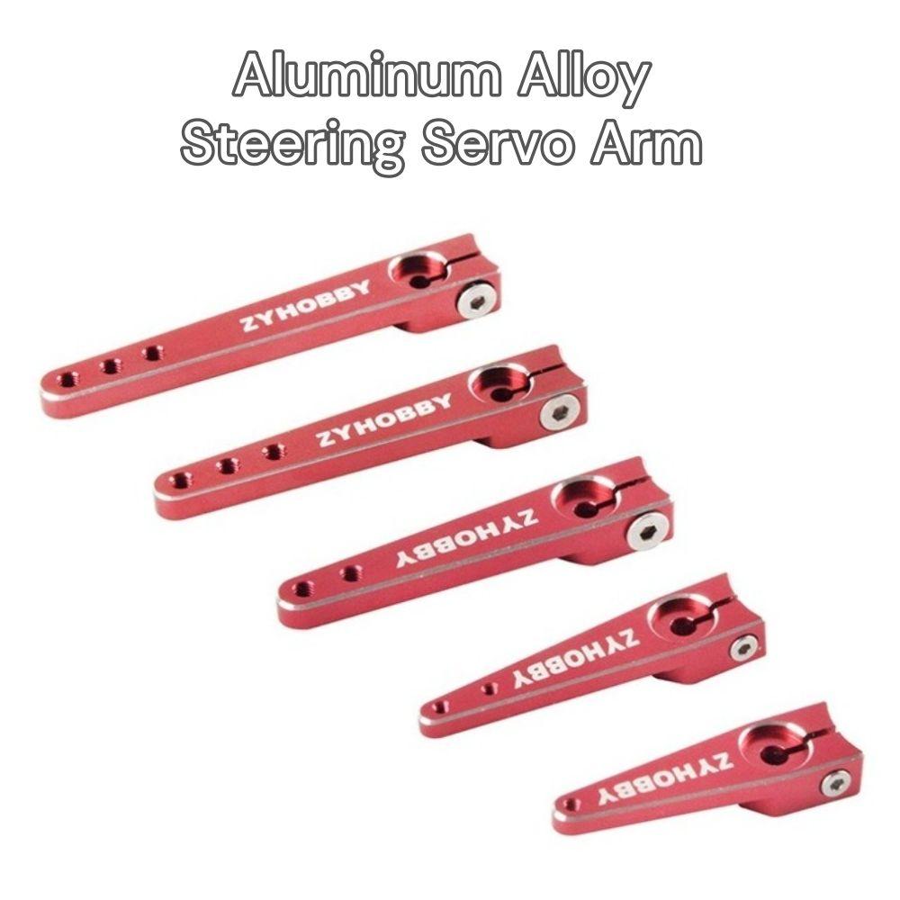 Red Steering Horn Aluminum Alloy RC Upgrade Parts New Servo Swing Arm  for RC Airplane