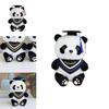 Charming Graduation Panda Plush Toy Adorable Stuffed Animal With Customizable Logo