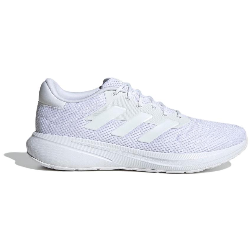 adidas Response Comfortable Minimalist Non-Slip Low-Top Running Shoes Unisex Running Shoes White IE2998