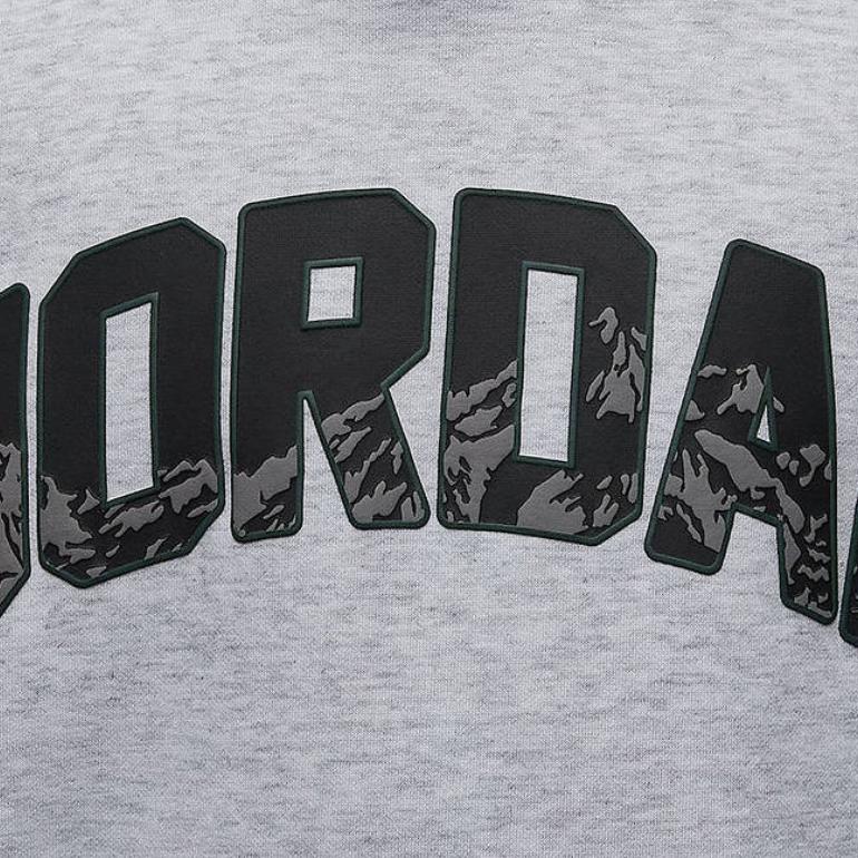 Jordan Gift Giving Mountain Comfortable Soft Hooded Fleece Pullover Long Sleeve Kids Tops IQ2829-051