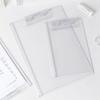 Durable Memo Clipboard Transparent Paper Organizer INS File Folder  Stationary