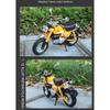 1/12 Honda Monkey Alloy Toy Motorcycle Model Car with Sound Light Rear Wheel Suspension Motorbikes Vehicle Models for Children