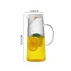 Creative Cold Kettle Cold Cold Brewing Pot Household Water Pot with Handle Summer Transparent Beverage Pot Kitchen Accessories