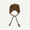 Long Strap Knitted Cap Autumn Winter Street Hip-hop All-match Ear Protection Hats Cool Personality Japanese Niche Beanie Hat