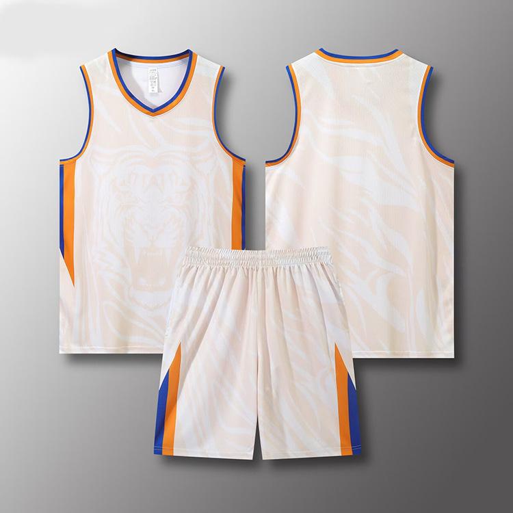 Basketball Suit Men'S Team Game Quick-Drying Sports Training Suit Adult Children'S Jersey Sports Yardage Printing
