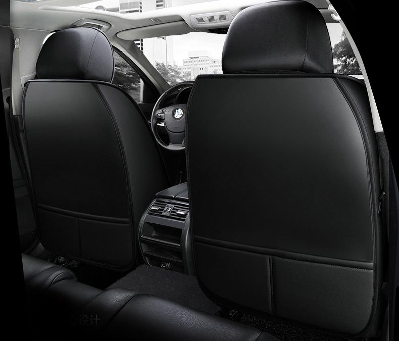 All-Season Leather Car Seat Cover - Full Coverage for Five Seats