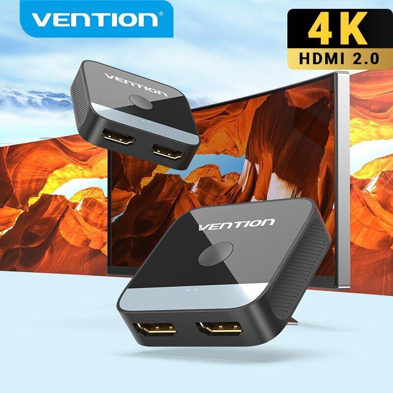 

Коммутатор HDMI 2.0 Swicth 4K HDMI 2 в 1 для Xiaomi Mi Box TV Box PS5/4