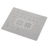 BGA Reballing Stencil Template Stainless Steel Portable High Temperature Resistant Reballing Rework
