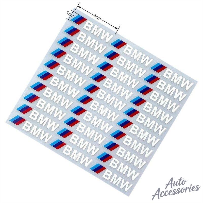 Car Body Sticker DIY Modification Waterproof Fuel Tank Reflective Decal For BMW M Performance E46 E90 F20 E39 E91 E87 E60 F10 X3 Npmk56