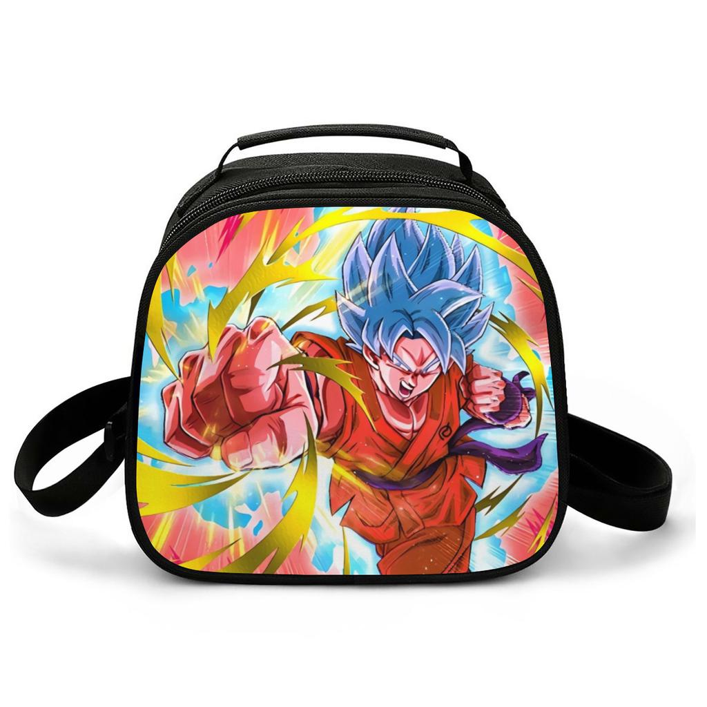 Picnic Bag Children'S Fully Printed Lunch Bag Cartoon Animation Wukong Lunch Box Bag Wear-Resistant Thermal Insulation Bag