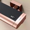Brushed goid Bathtub Shower Set Wall Mounted Rose Gold Thermostatic Shower Faucet Bathroom Waterfall Bath & Shower Faucet Brass