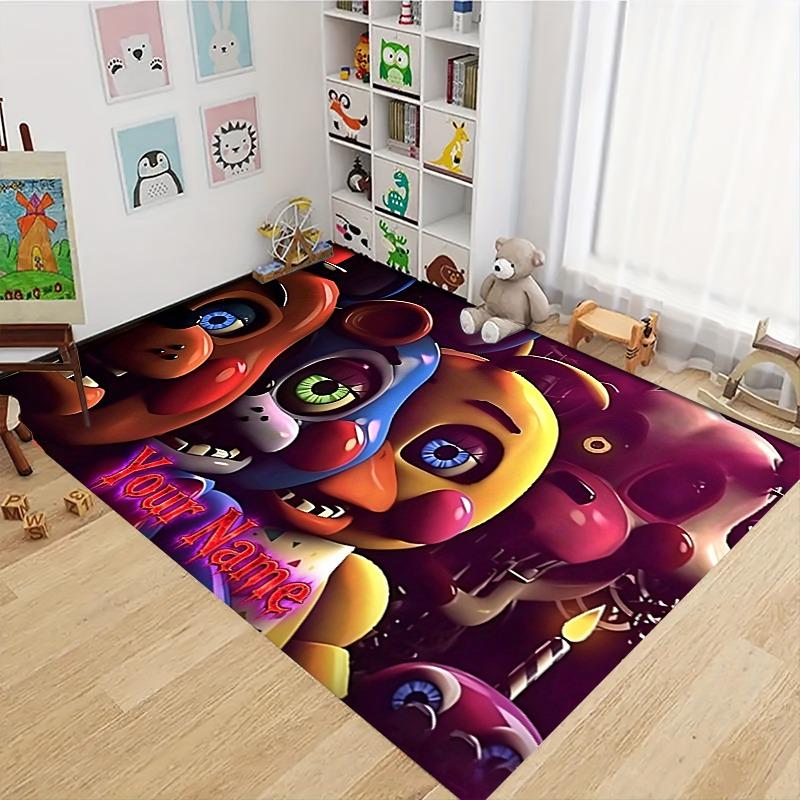 Custom Night Animatronic Terror Carpet Rug Soft Washable Anti Slip Home Living Room Sofa Mats Personalized Christmas Rug