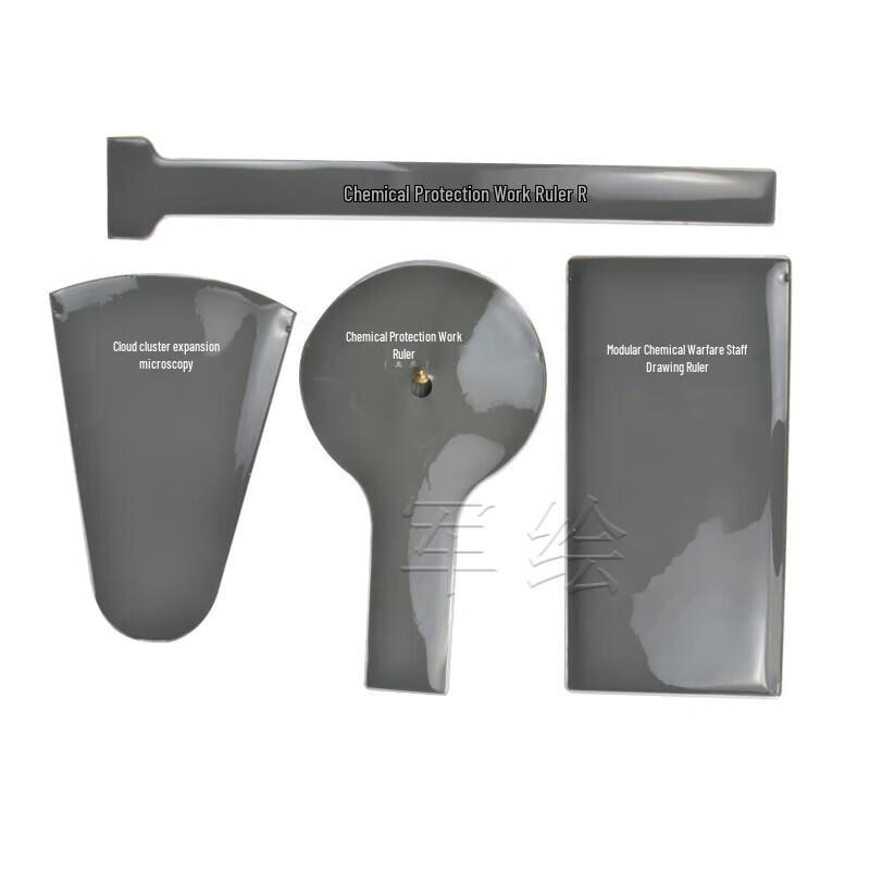Chemical Defense Estimation Plate and Cloud Diffusion Ruler