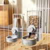 Hängender Katzen-Haustier-Wasserspender – Trinkzubehör für Hunde, Käfig-Hängetrog, Hundenapf, Katzennapf, Automatischer Futterspender