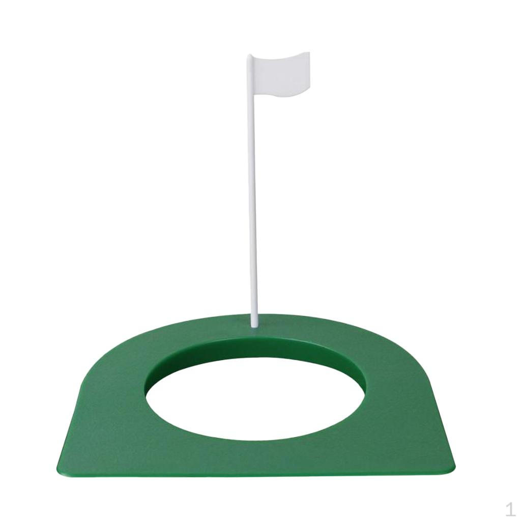 

indoor e outdoor Golf Putting Practice Cup Training Hole with Removable Flag Golfer Gift for