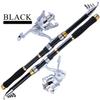 Spinning Fishing Rod Reel Combos Telescopic Rod Pole with 6BB Spinning Fishing Wheel Sea Saltwater Freshwater Kits