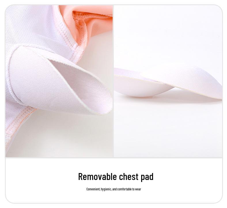 2025 New Style Girls' Swimsuit Set for Junior High Students