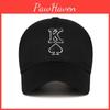 Fashionable Letter Spade Pattern Embroidered Casual Sun Shading Baseball Cap
