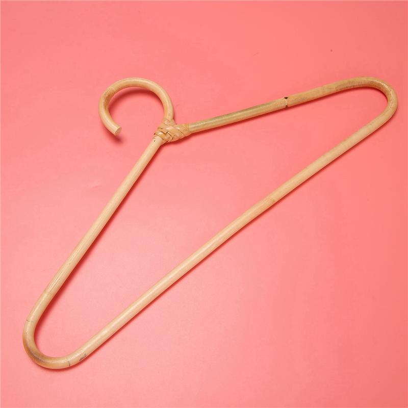 ABWR-6X Rattan Clothes Hanger Style,Garments Organizer,Rack Adult Hanger,Room Decoration Hanger For Your Clothes.