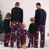 Prints Family Matching Long Sleeve Tops+Pants Set Family Matching Sets