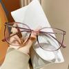5 Colors Diamond Cutting Reading Glasses Men Women Trendy Anti-blue Far Sight Eyewear Unisex Shining Square Presbyopia To +4.0