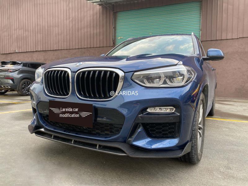 BMW X3 G01 M Sport Carbon Fiber Body Kit: Front Lip, Rear Diffuser, Bumper Lip Accessories