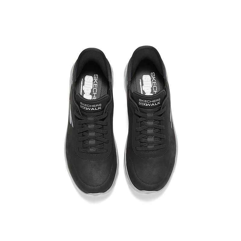 Skechers Go Walk Flex Comfortable Convenient Soft Durable Low Top Casual Shoes Men Sneaker Black 216326-BLK