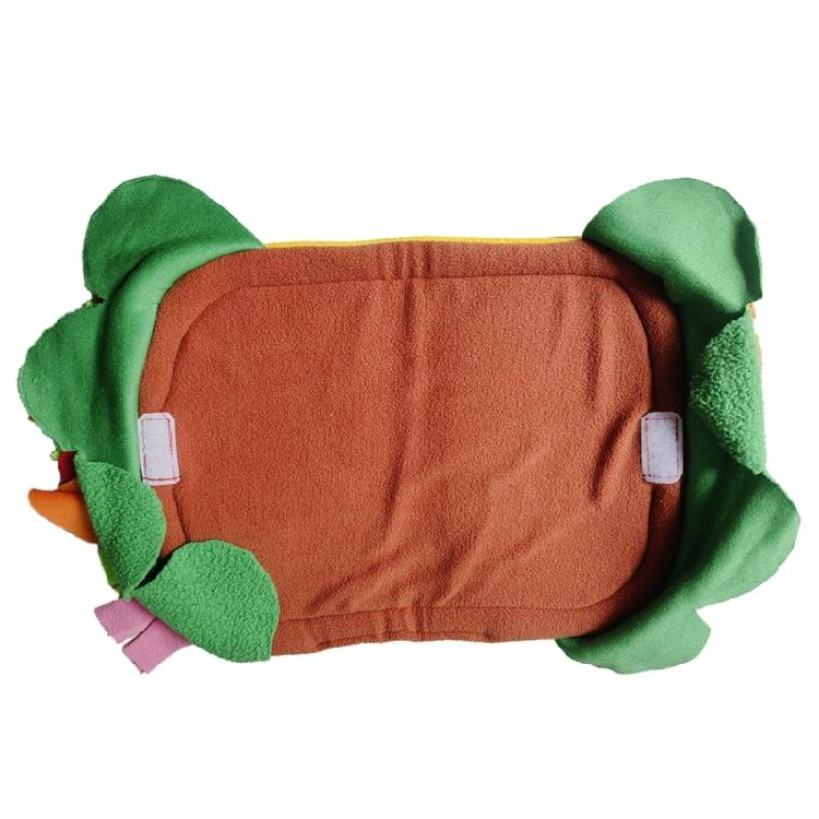Plush Hamster Nest Plush Toy Habitats Decors Hideout Viewing Room Tacos Shape