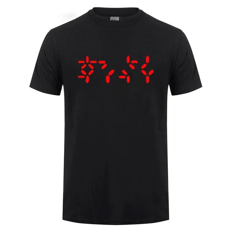 T-shirt Homme Marque Printemps Été 2026 Respirant T-shirt Rouge Design Abstrait sur Noir T-shirt Homme Noir Anime T-shirts Quotidien Adulte