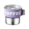 Durable 400ml Double Wall Travel Tumblers Durable Stainless Steel 400ml Thermal Cup for Coffee and Outdoors Adventure