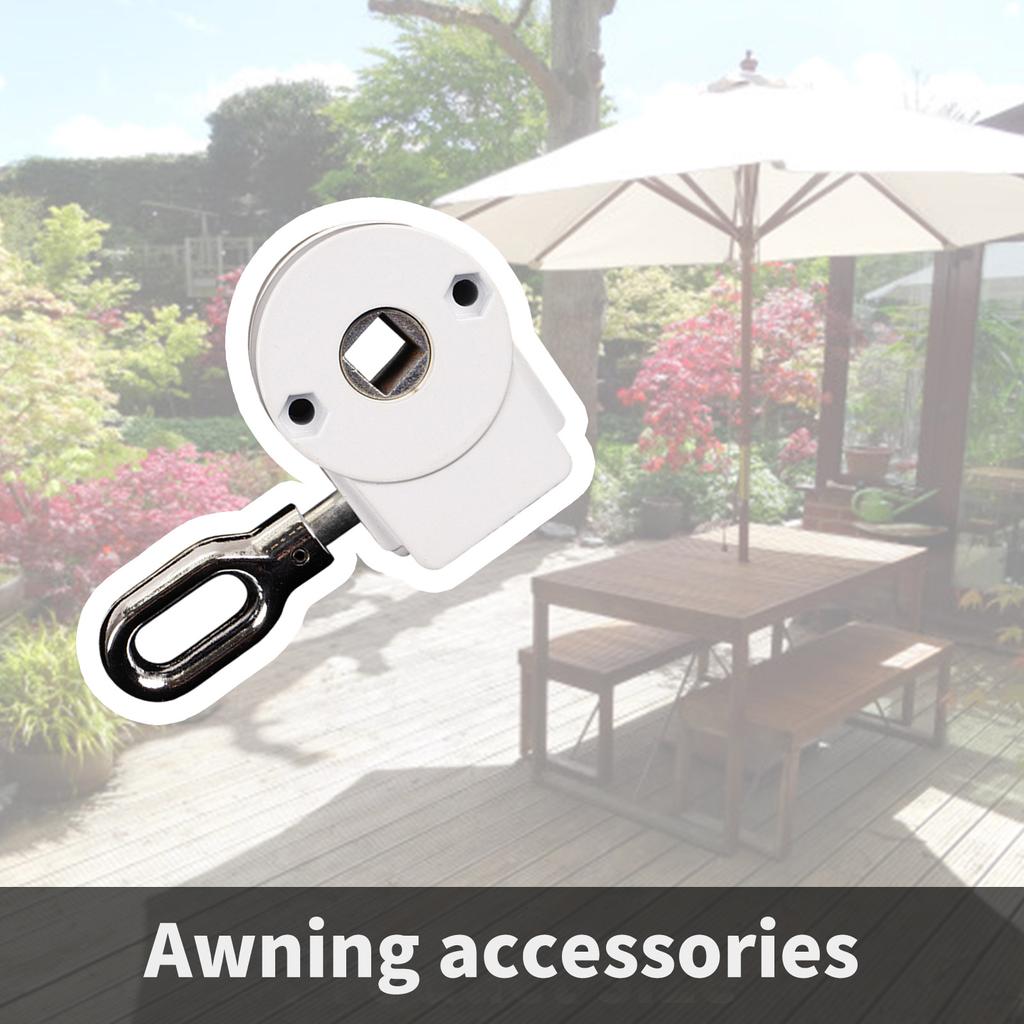 Χειροκίνητη αντικατάσταση γραναζιού τέντας μανιβέλας Ανταλλακτικό ανθεκτικό κράμα αλουμινίου σκουλήκια εξαρτήματα γραναζιών για σκίαστρα εξωτερικών αυλών