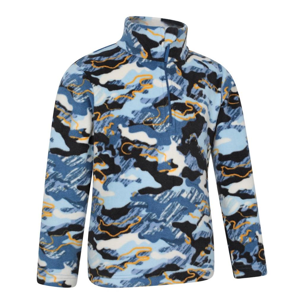 Mountain Warehouse Childrens/Kids Pursuit Microfleece Half Zip Fleece