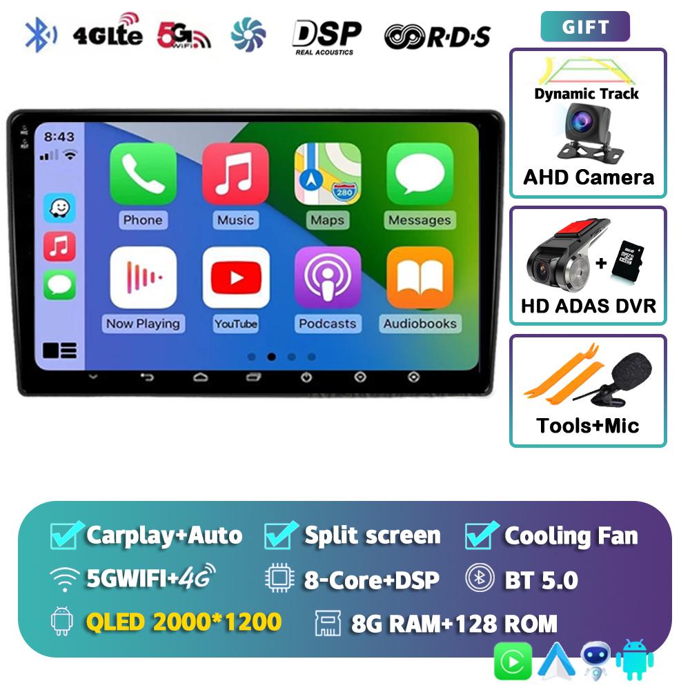 Android 14 Wireless Carplay Auto Car Radio For Citroen C3-XR 2019-2022 Multimedia Video Player Navigation GPS 2 Din Stereo Audio