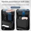 PU Leather Car Storage Bag Between Seats Multifunctional Car Seat Middle Hanger Stowing Tidying Car Net Pocket