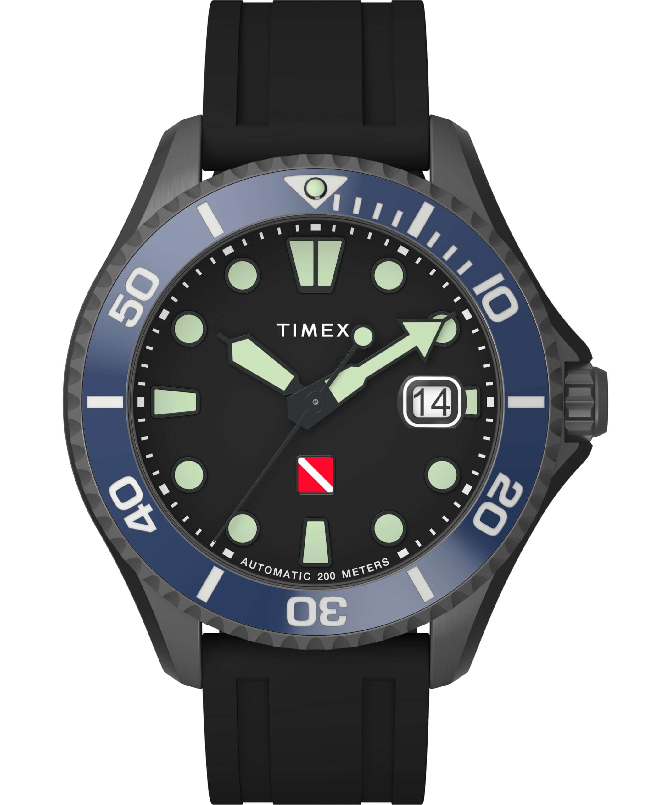 TIMEX Tiburon Automatic Watch TW2W21100 Black