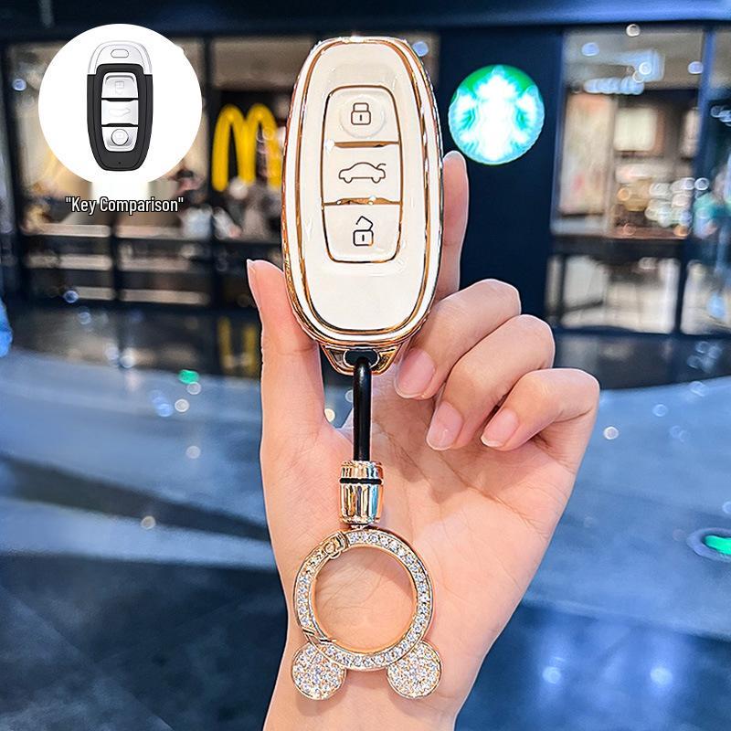 High-End Personalized Protective Shell for FAW Hongqi H7 Key - Stylish Unisex Design