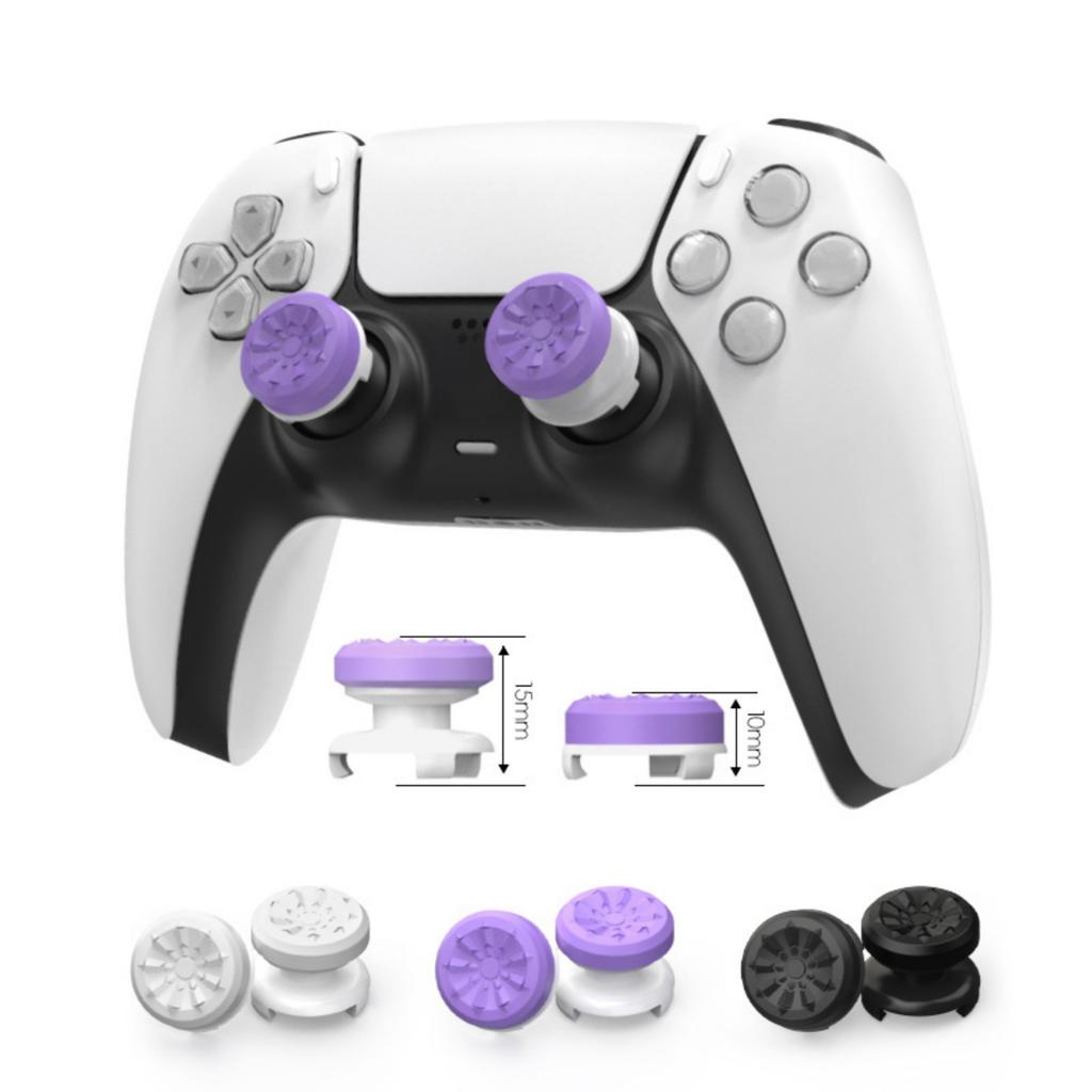 Capas para Joysticks de Controle de Jogo Capas Rocker para P4/P5 Gamepad Capas de Silicone para Polegar
