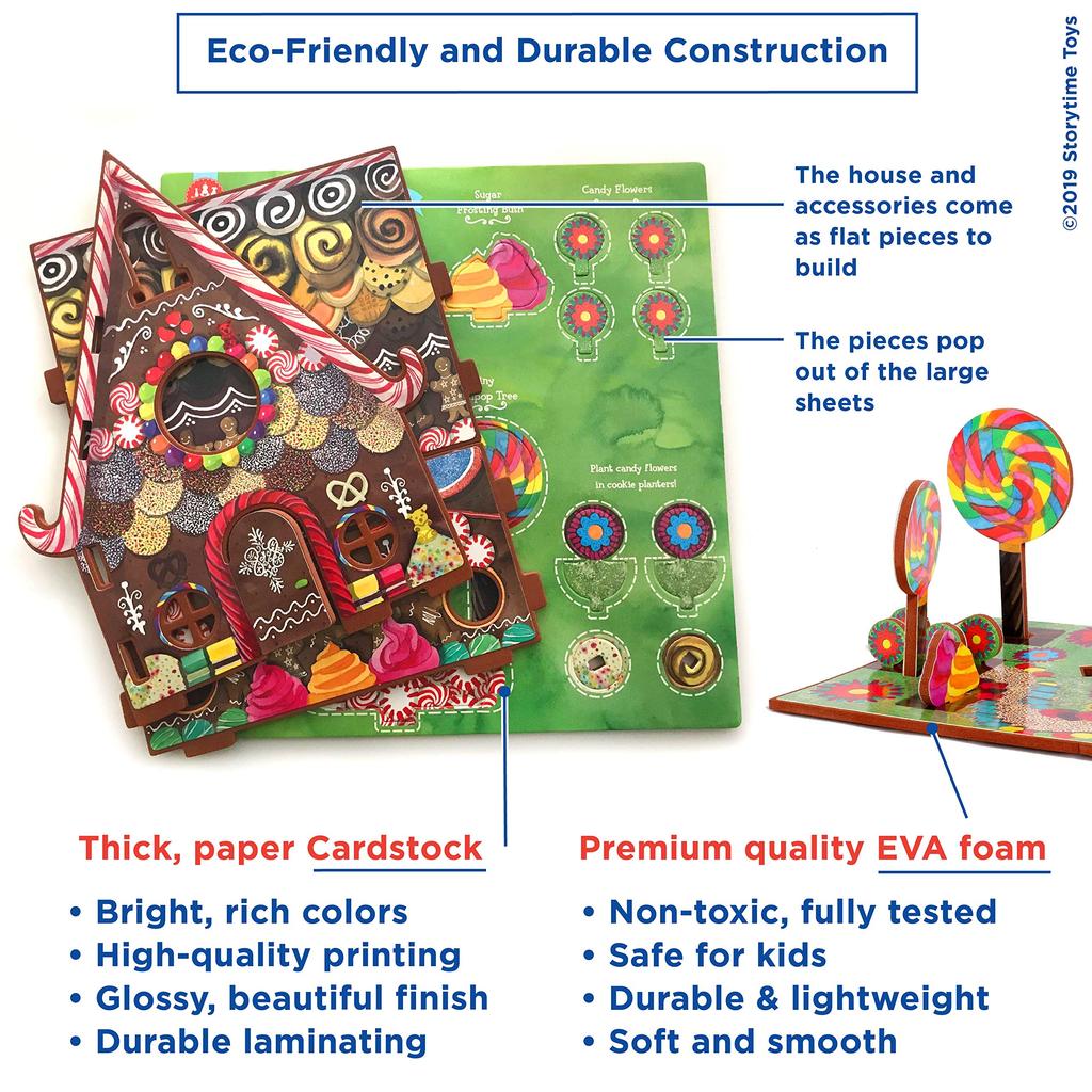 Hansel and Gretel Toy House and Storybook