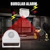 Motion Sensor Doorbell with 90dB Alarm Infrared Welcome Chime for Store Entrance Portable Anti-Theft Alert for Home Business Use
