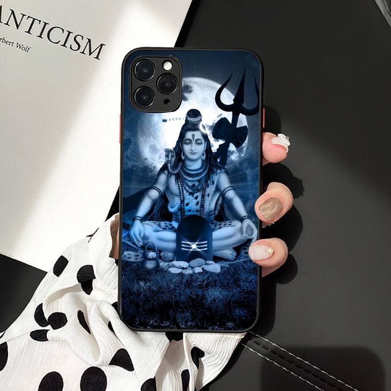 

Чехол для телефона YNDFCNB с изображением Господа Шивы, индуистского Бога Будды, Индии, для iPhone 11 12 13 mini pro XS MAX 8 7 6 6S Plus X 5S SE 2020 XR 13 Pro Max