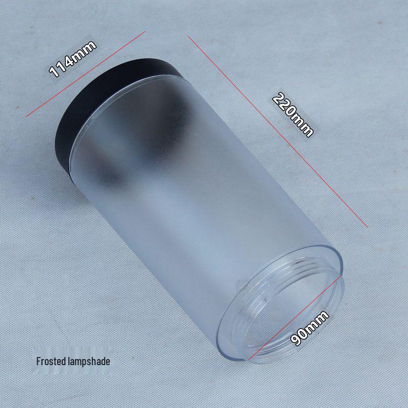 Stainless Steel LED Garden Lights - Waterproof Outdoor Cylindrical Ground Lights for Villas and Courtyards.