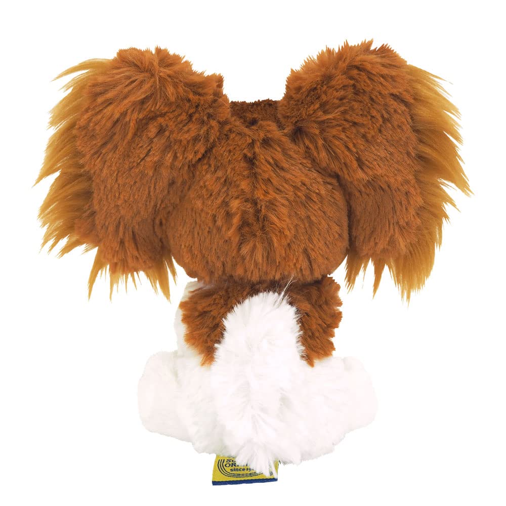 Sun Lemon Pups Papillon Brown S 15.9 X 11.3 X 7.2 Cm Stuffed Animal Dog P-1992