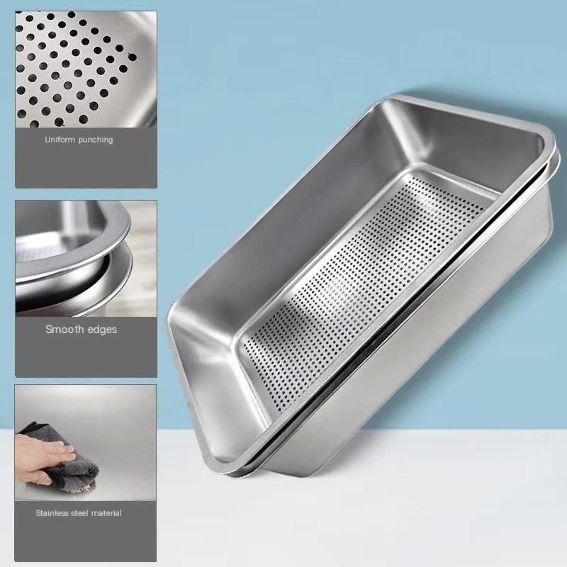 Open Type Cat Litter Box Litter Tray Detachable Stainless Steel Kitten Litter Bedpan Indoor Cats Toilet Pet Supplies