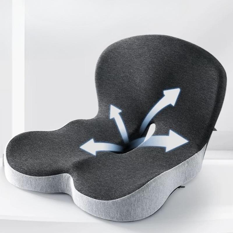 Memory Foam Cushion Interior Accessories Pillow Car Seat Waist Pillow Lumbar Support Office Pillow Chair Cushion