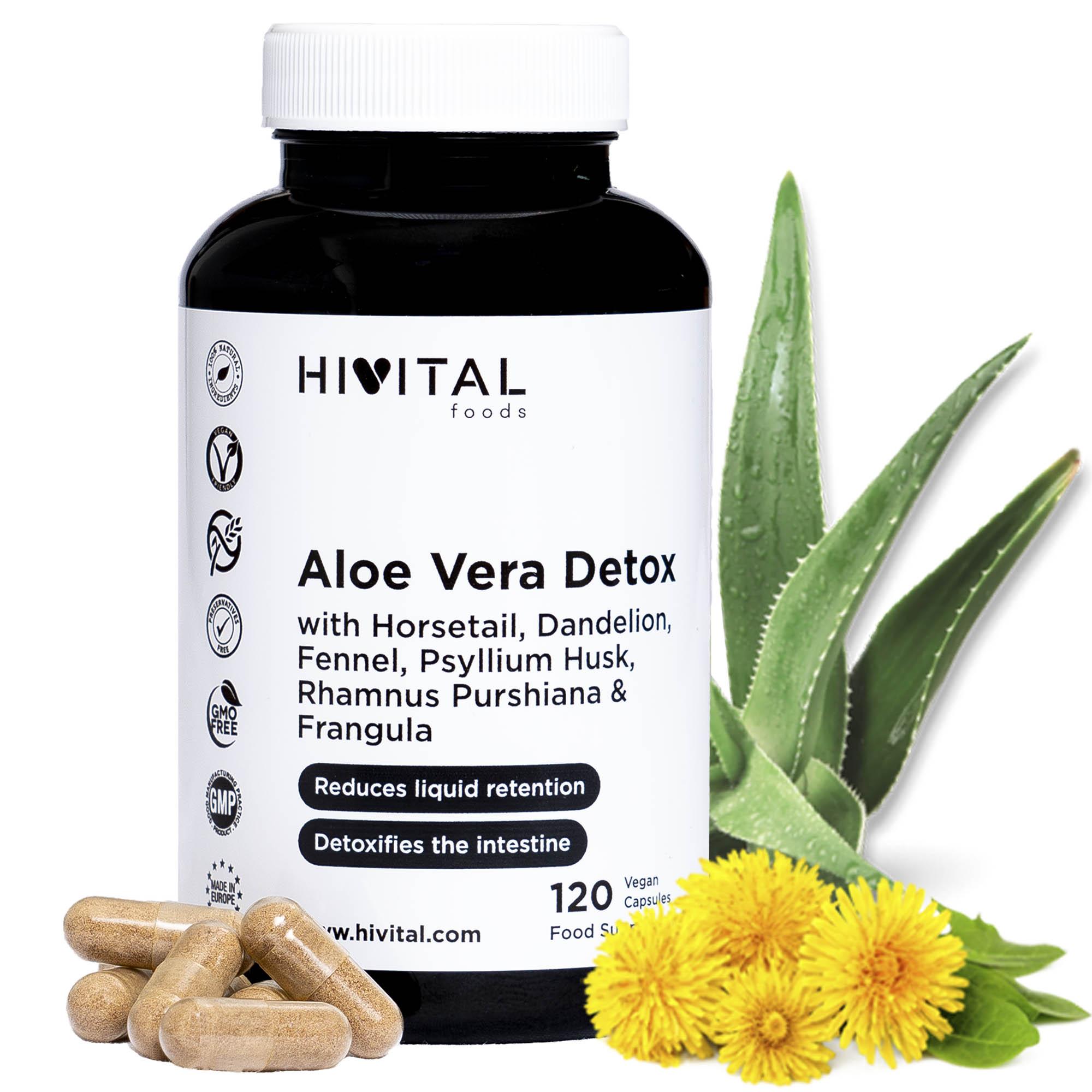 Aloe Vera Detox | 120 cápsulas veganas