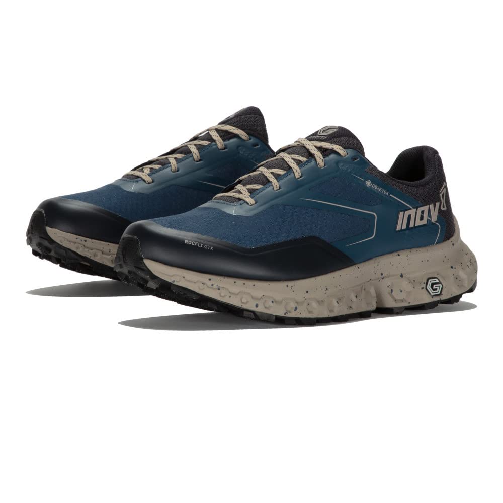 

Trekking Climbing ROCFLY G350 GTX MS Ventilation Cushion Comfortable Blue x Navy x Taupe [Innovate] Gore-Tex 28.0cm